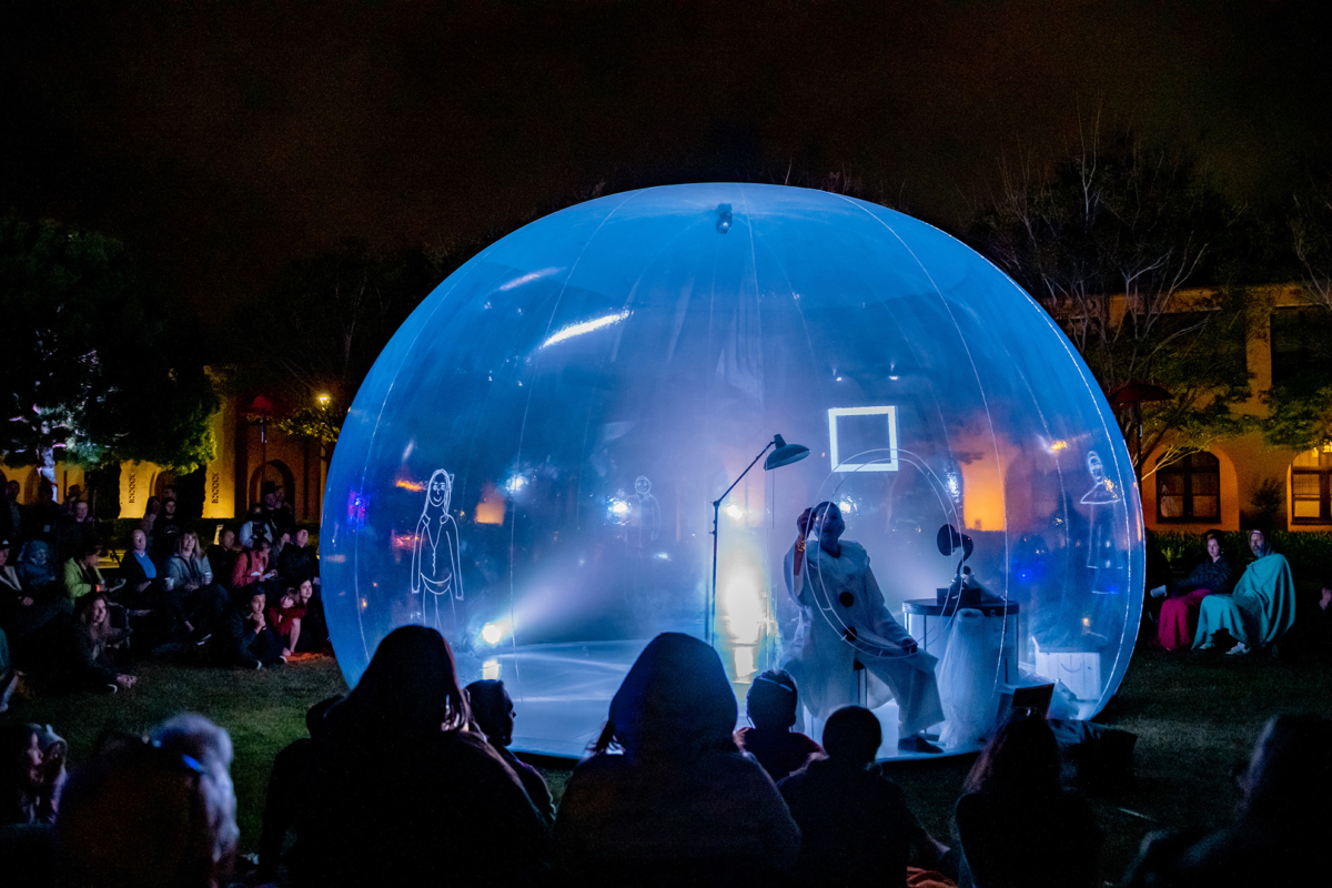 La Bulle by CORPUS at WOW Festival 2022; photo by Jenna Selby.