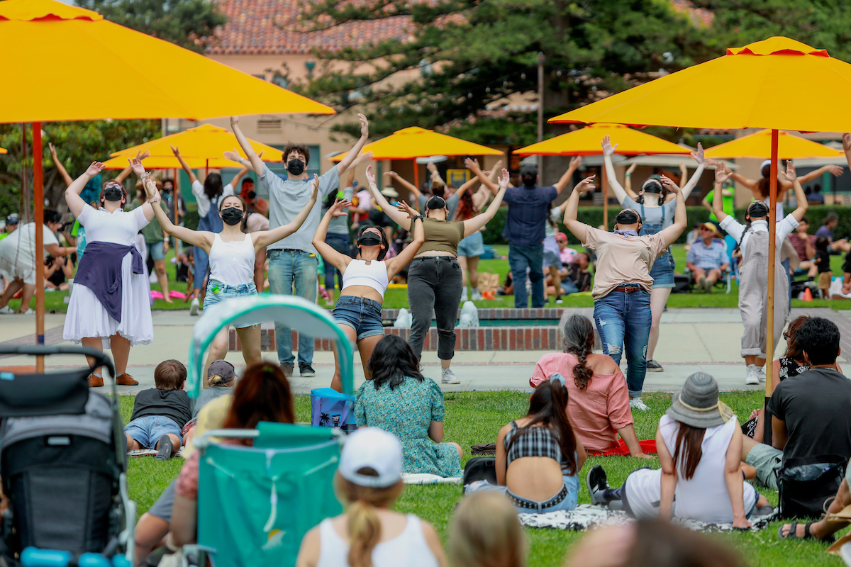 La Jolla Playhouse's WOW at Liberty Station on Center on Saturday, August 15, 2021.(Photo by Sandy Huffaker/La Jolla Playhouse)