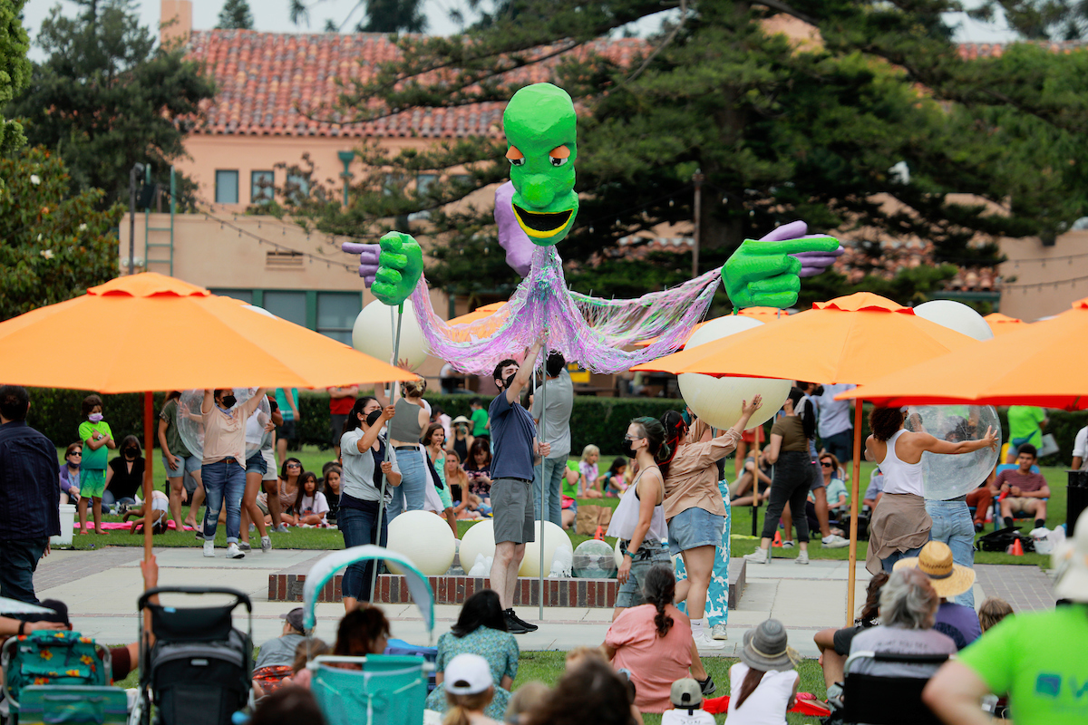 La Jolla Playhouse's WOW at Liberty Station on Center on Saturday, August 15, 2021.(Photo by Sandy Huffaker/La Jolla Playhouse)