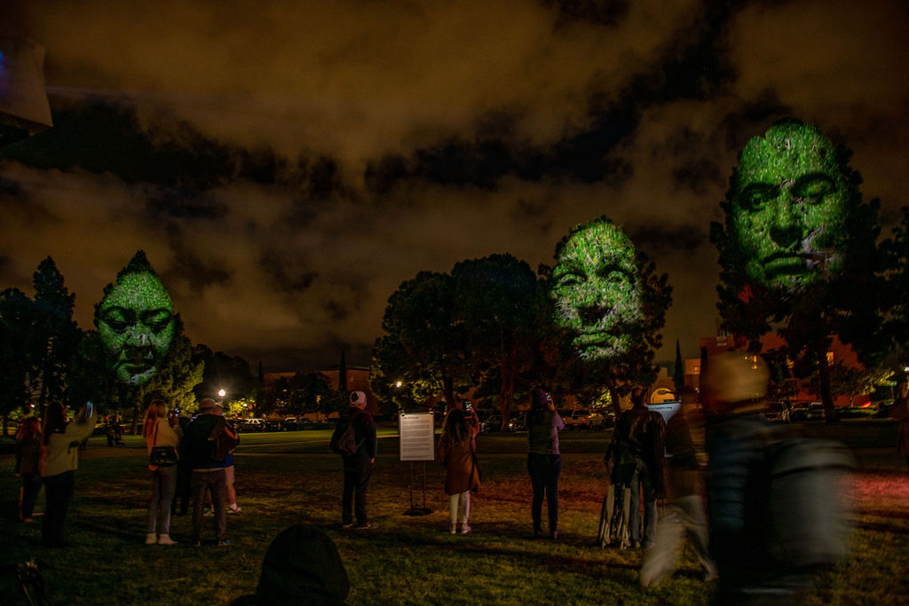 Monuments by Craig Walsh at WOW Festival 2022; photo by Jenna Selby.
