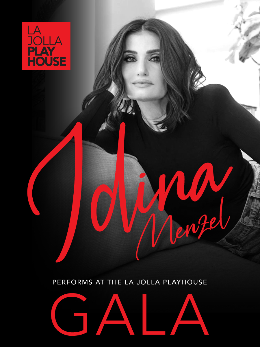 Idina Menzel performs at the La Jolla Playhouse Gala