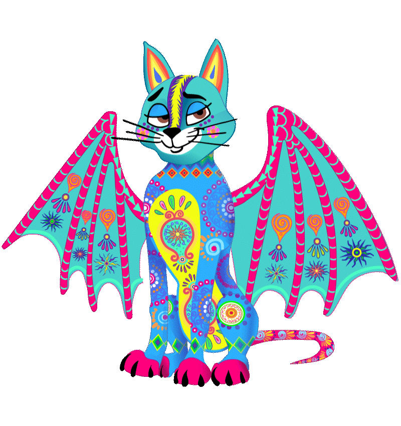 POP Tour 2025 - Goyo cat-bat flapping his wings