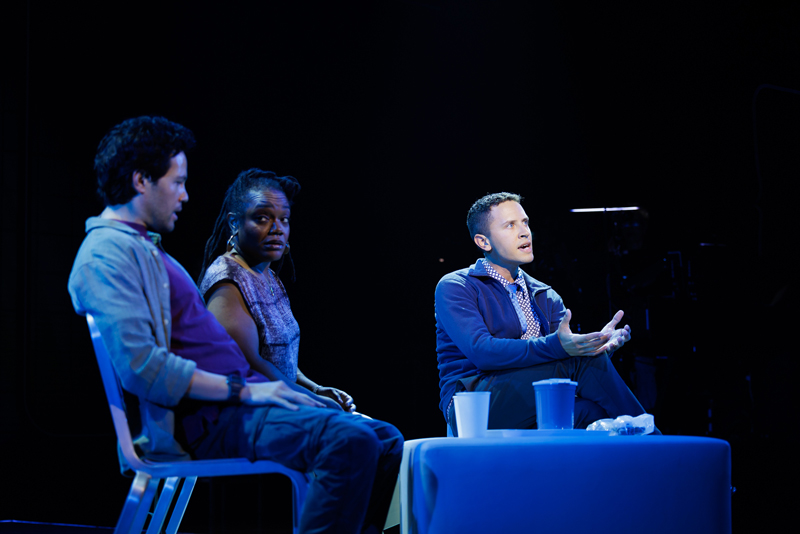 (L-R) Jason Tam, Kenita Miller and Lincoln Clauss in The Heart; photo by Rich Soublet II.