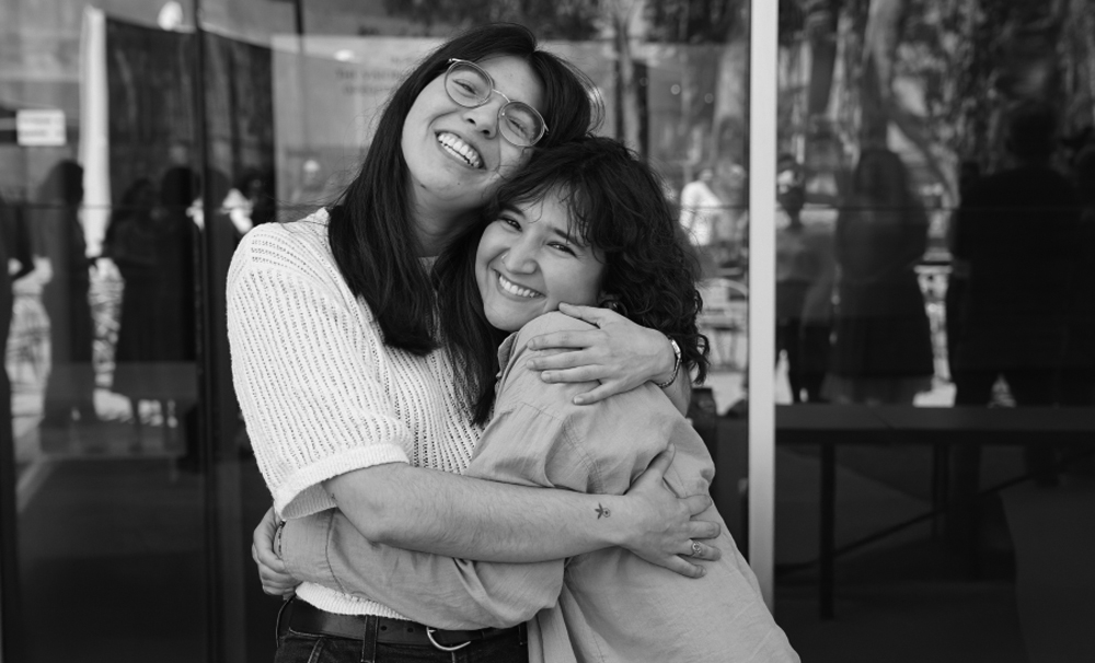 Miranda Cornell and Eliana Theologides Rodriguez