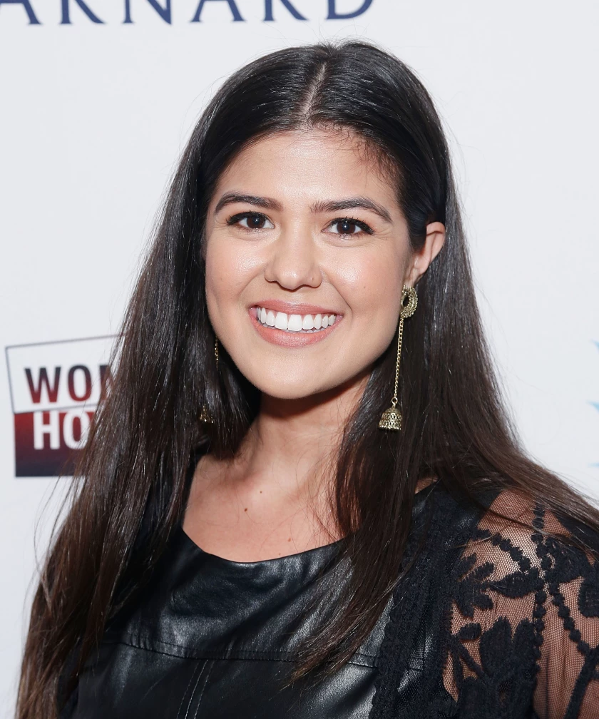 Ari Afsar photographed at a film festival in New York in February 2020. She leads the cast of La Jolla Playhouse’s “Bhangin’ It: A Bangin’ New Musical.” (Getty Images)